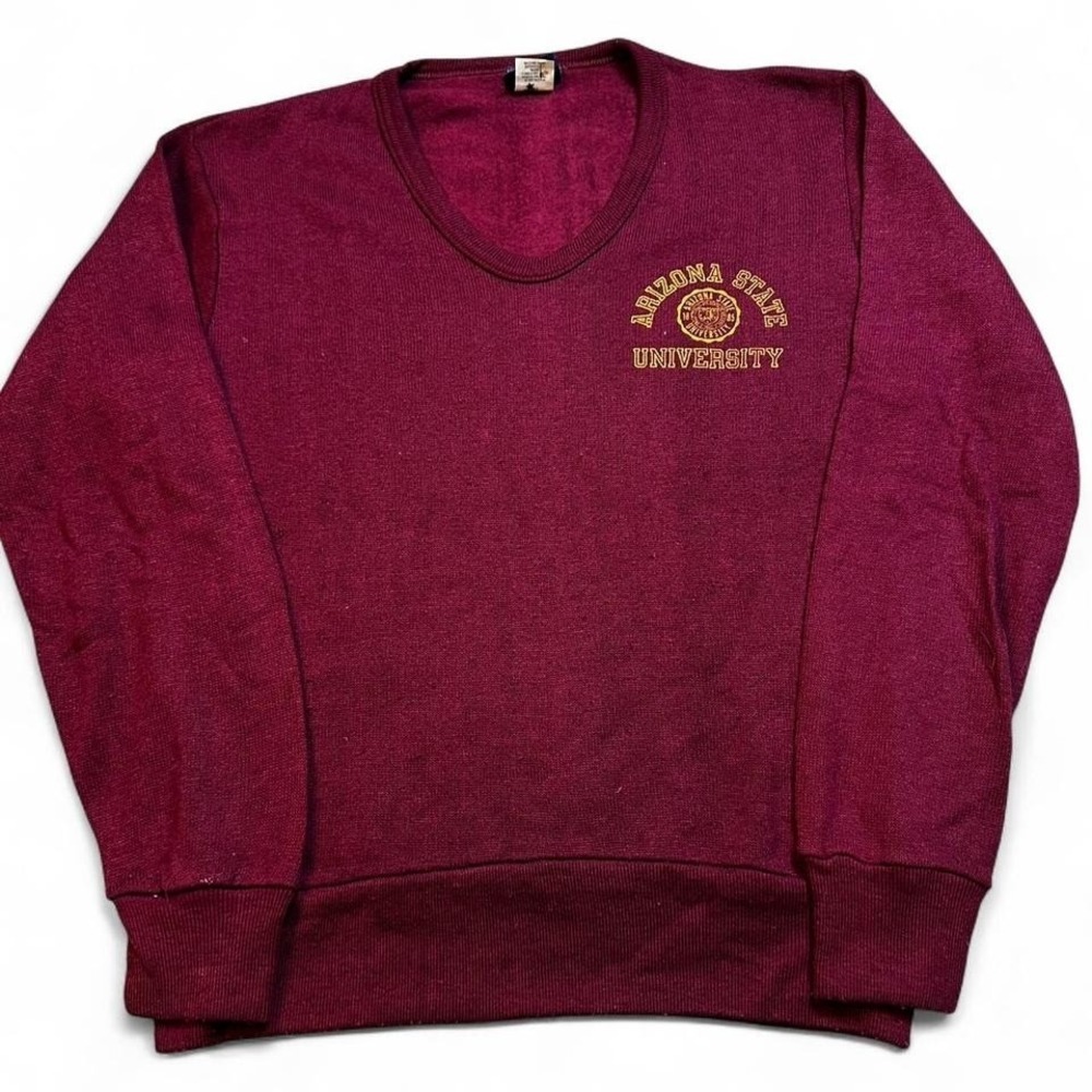 Vintage Arizona's‎ State Sun Devils jansport preppy made in USA sweater medium